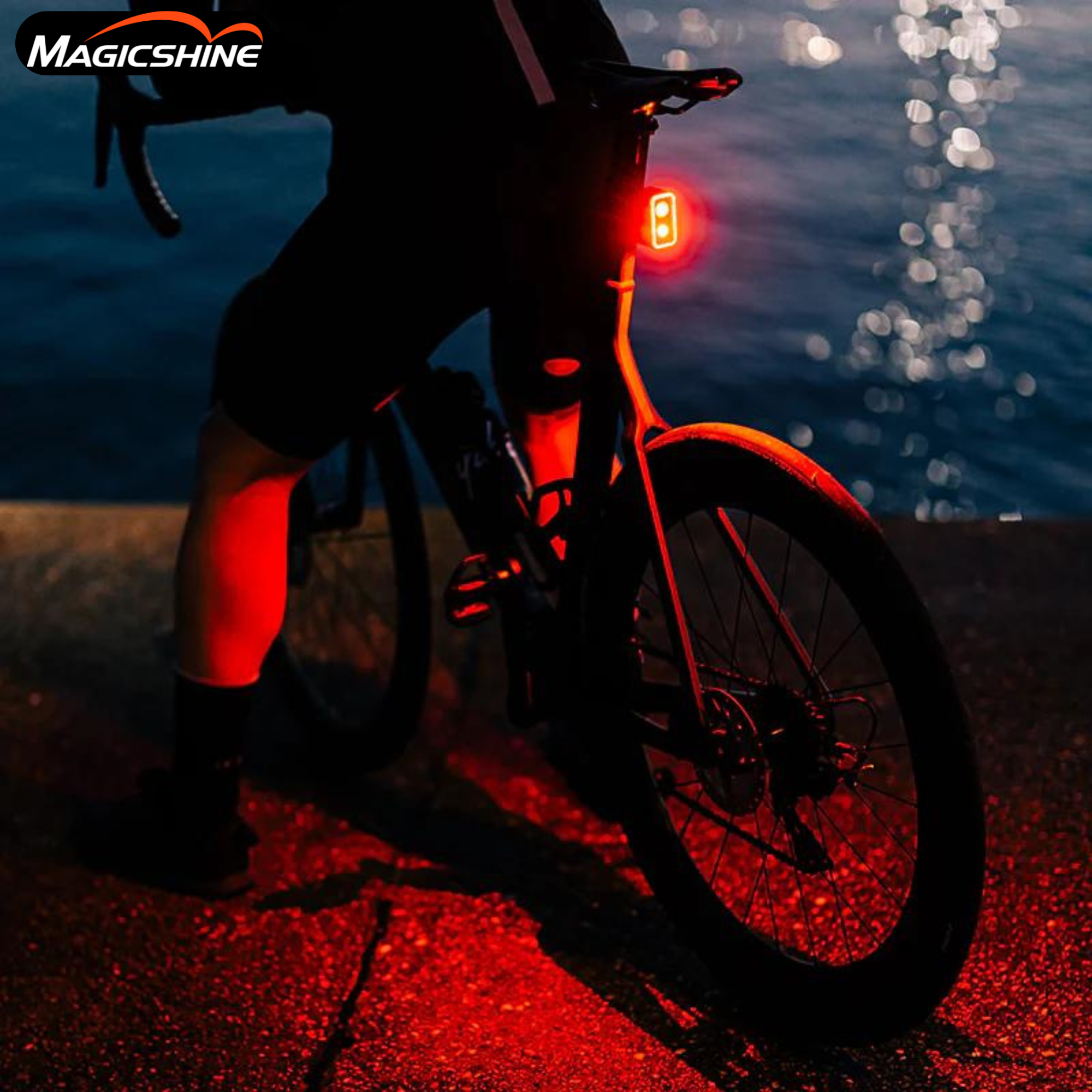 ไฟท้ายจักรยาน300ลูเมนส์ Magicshine Seemee 300เซ็นเซอร์เบรคอัจฉริยะ