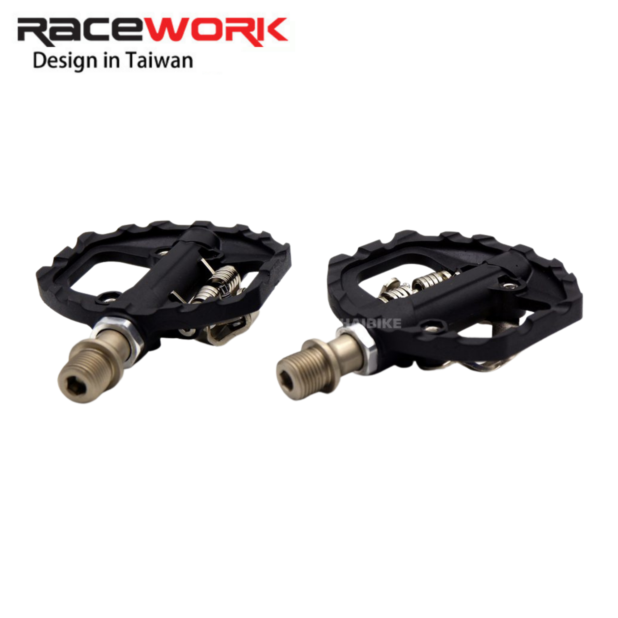 บันไดจักรยาน RACEWORK PD-A530 บันไดกระเทย บันไดใช้ได้สองแบบ