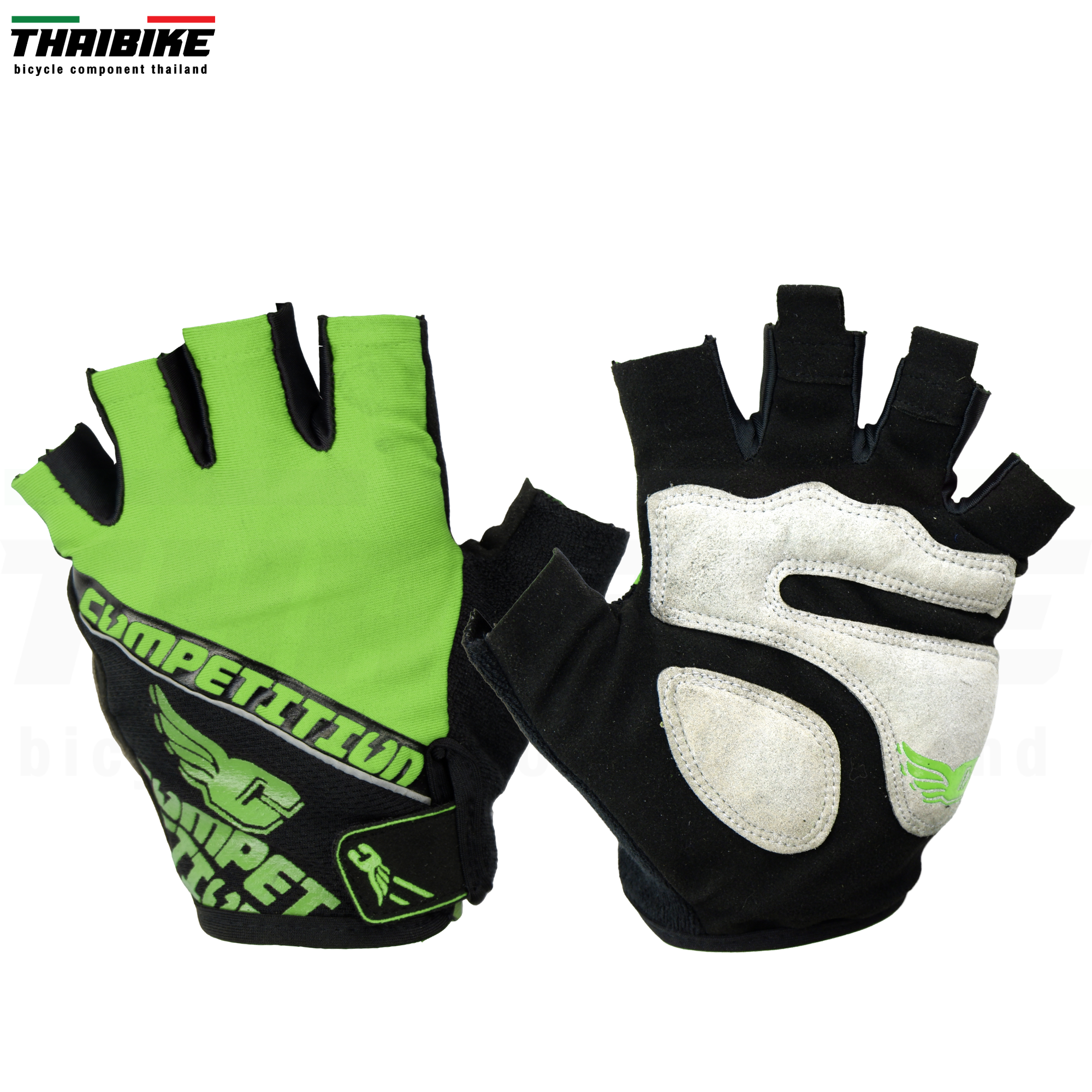 ถุงมือจักรยาน BP-PROTECT/COMPETTITION มีเจลหนานุ่ม ผ้ายืด ใส่สบาย