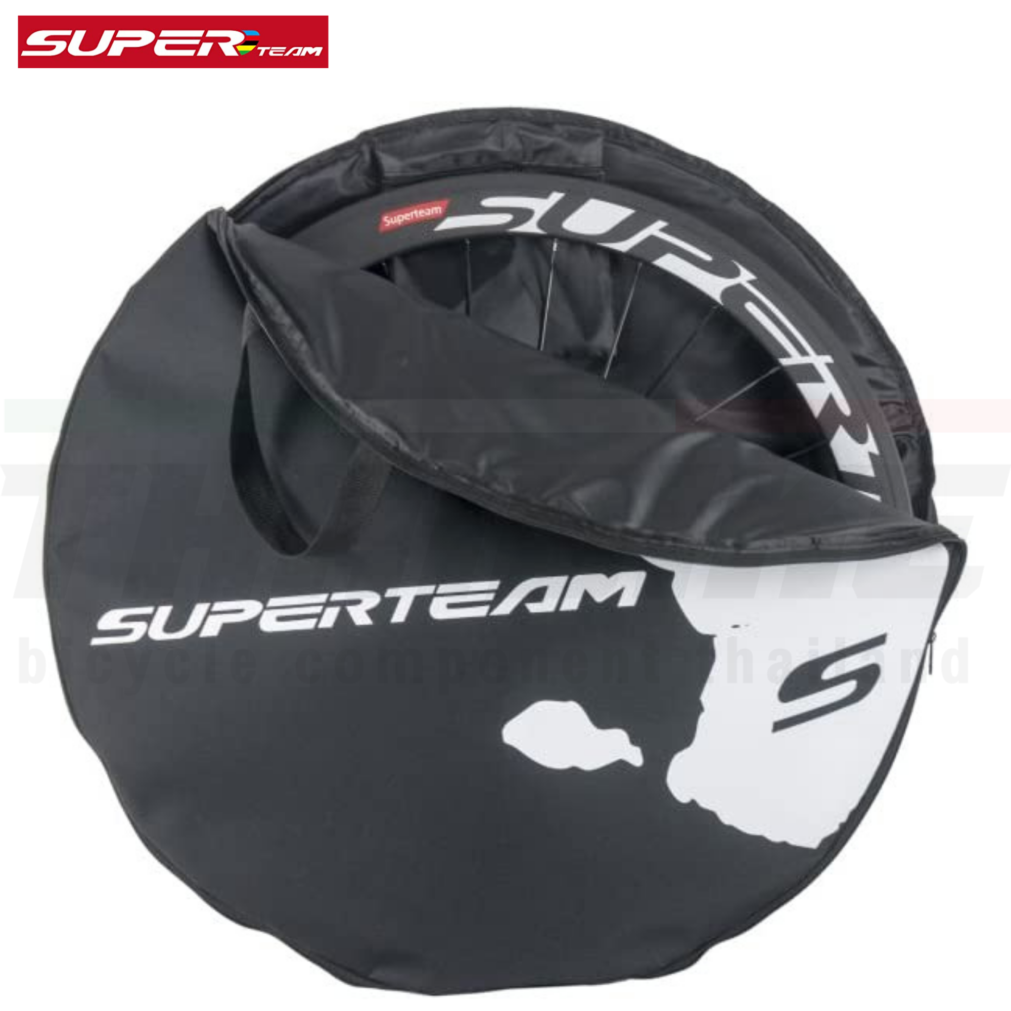 ถุงใส่ล้อจักรยาน Superteam มีฟองน้ำ 2 ชั้น สำหรับล้อ 700C Bicycle single Wheel Bag