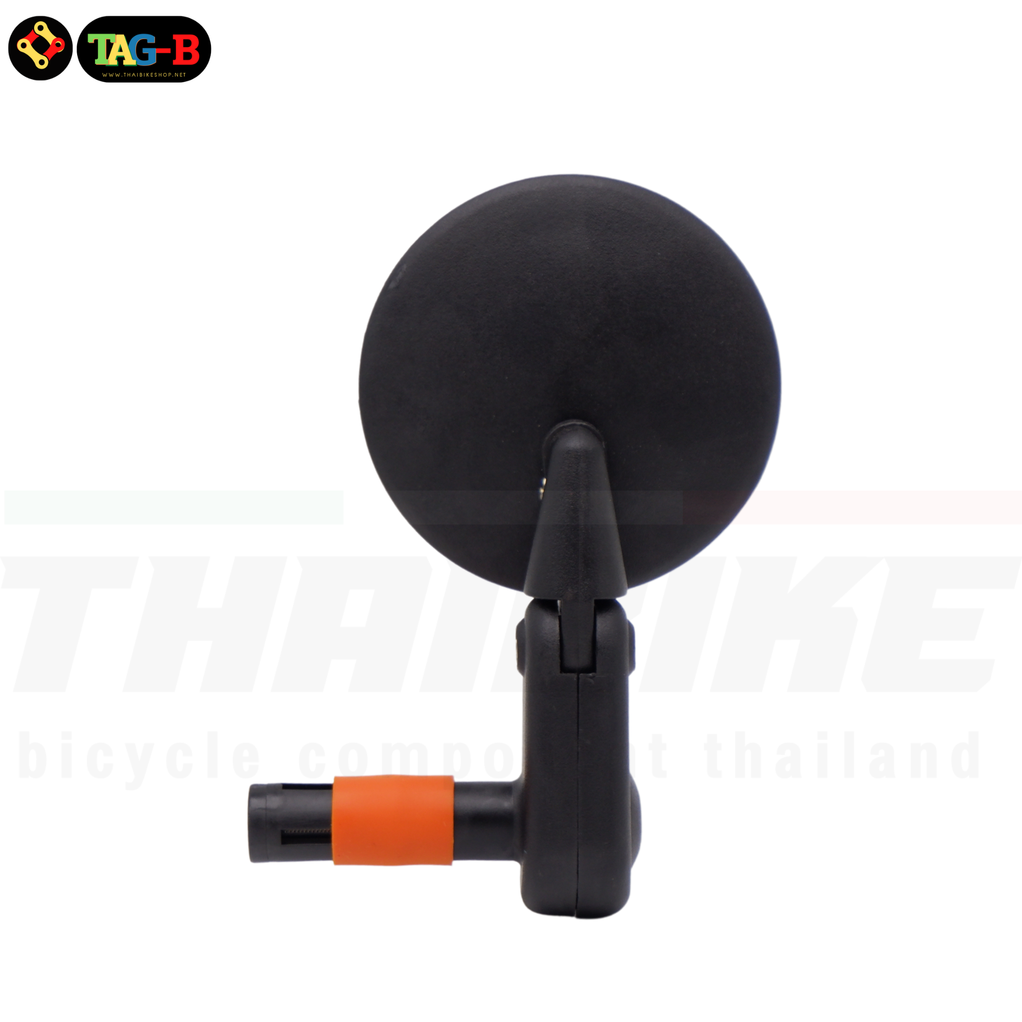 กระจก v-grip (งานไต้หวัน) กระจกติดจักรยาน แบบนูน ติดได้ทั้งซ้ายและขวา