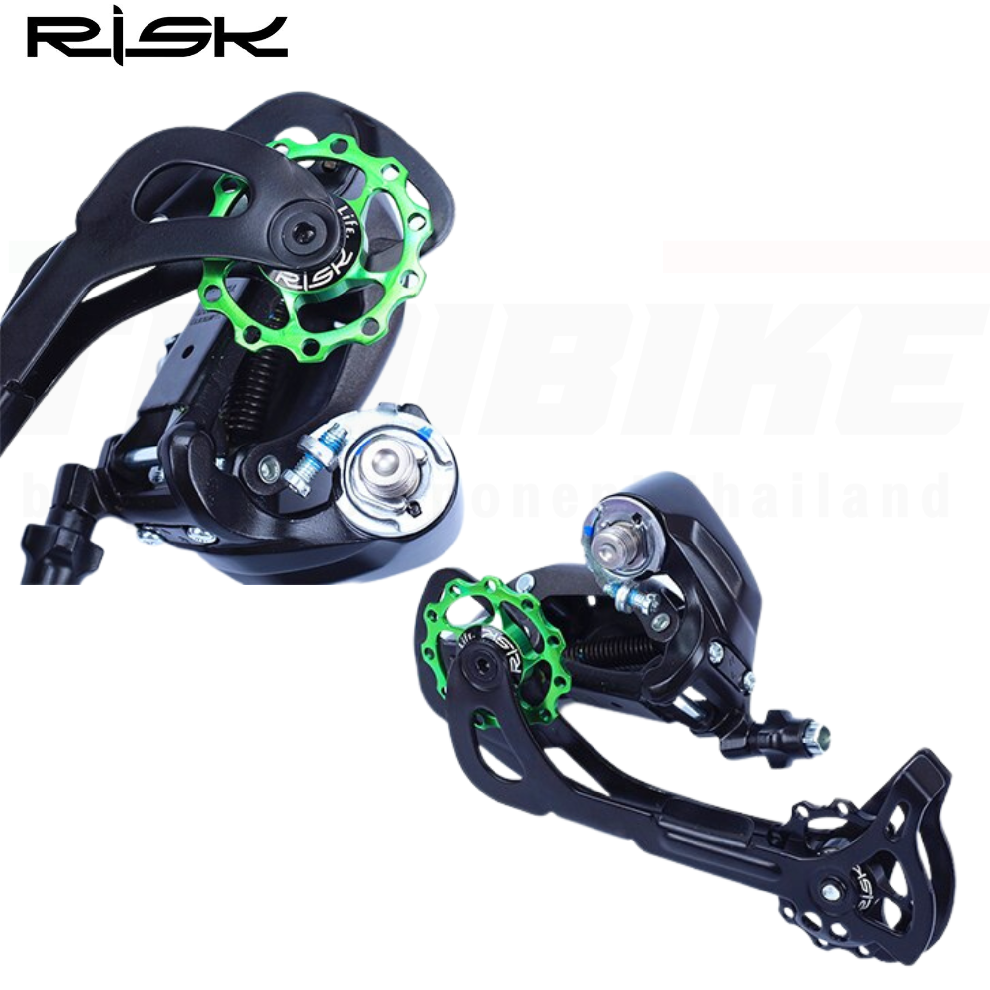 ลูกรอกตีนผีติดจักรยาน RISK ลูกกลิ้งตีนผีแบริ่ง11T ลื่น เบา ทน