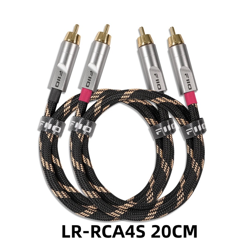 FiiO LR-RCA4 สาย Dual RCA Analog Audio สำหรับเครื่องเสียง
