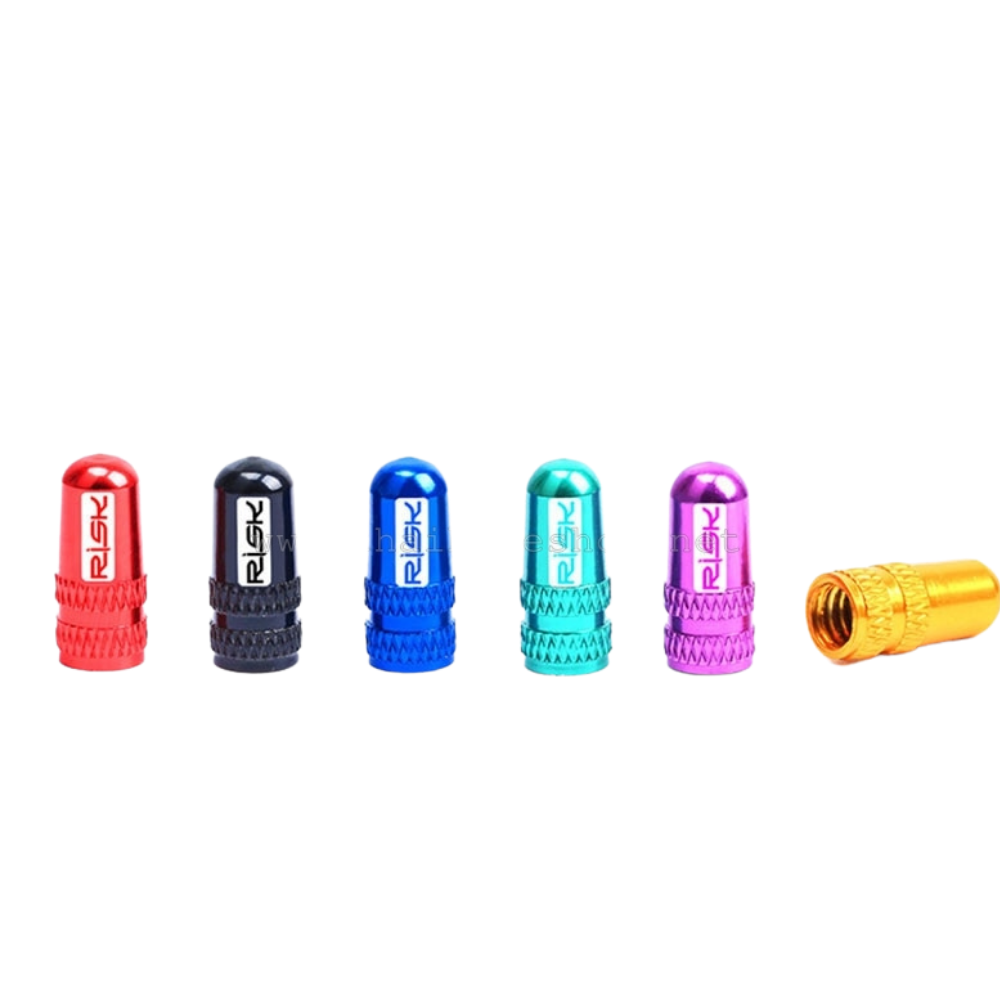 ฝาปิดจุ๊บเล็กจักรยาน RISK FV45 ราคาต่อคู่