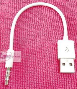 สายชาร์จ iPod shuffle USB Original Genuine Cable สำหรับ iPod Shuffle (3rd and 4th generation) ส่งฟรี