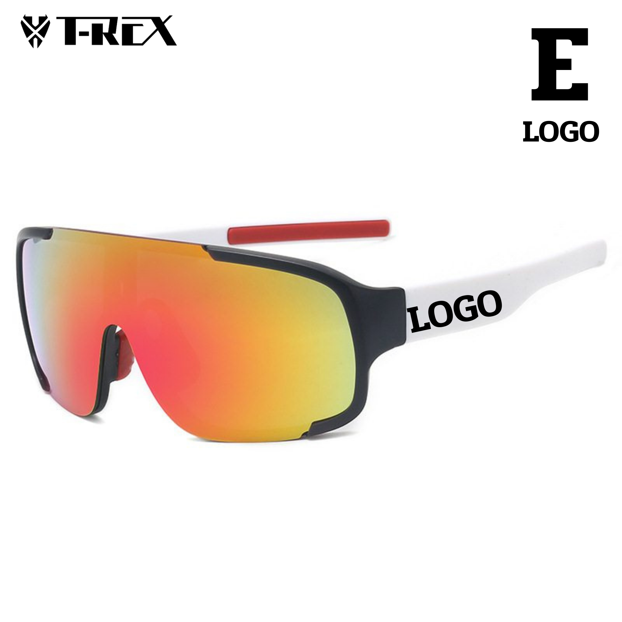 แว่นตาปั่นจักรยาน T-REX รุ่น 9316 กันแดด กันลม กันฝุ่น UV แว่นกันแดด แว่นปั่น