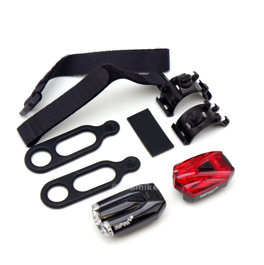 ชุดไฟหน้า ไฟท้ายจักรยาน Infini I-260WR Lava งานไต้หวัน