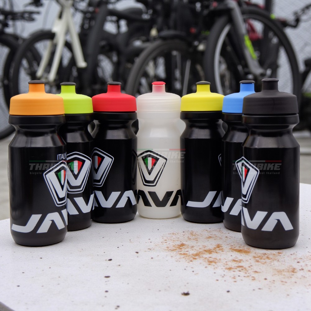 แท้ ขวดน้ำปั่นจักรยาน เดินป่า JAVA ขนาด 600ml แบบนุ่ม บีบง่าย