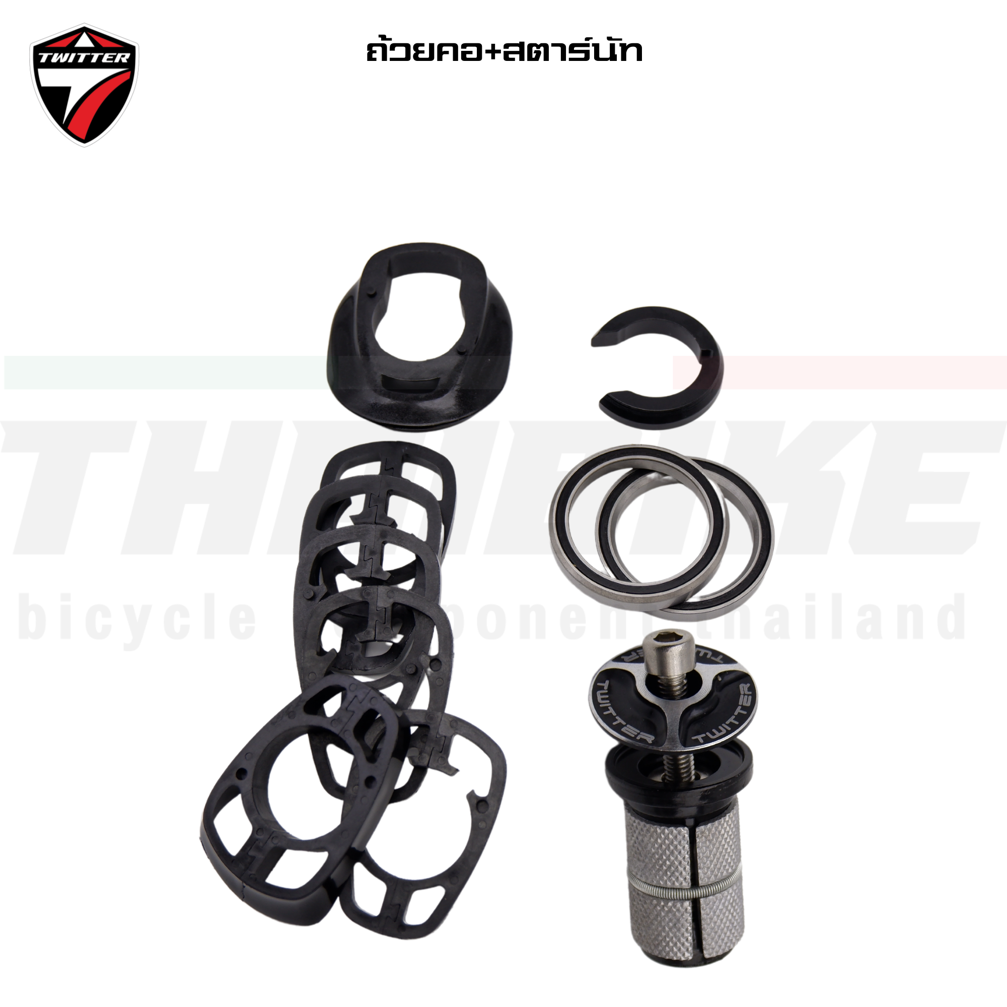 เฟรมจักรยานเสือหมอบคาร์บอนดิสก์เบรค T.WITTER R10 DB สีพิเศษ