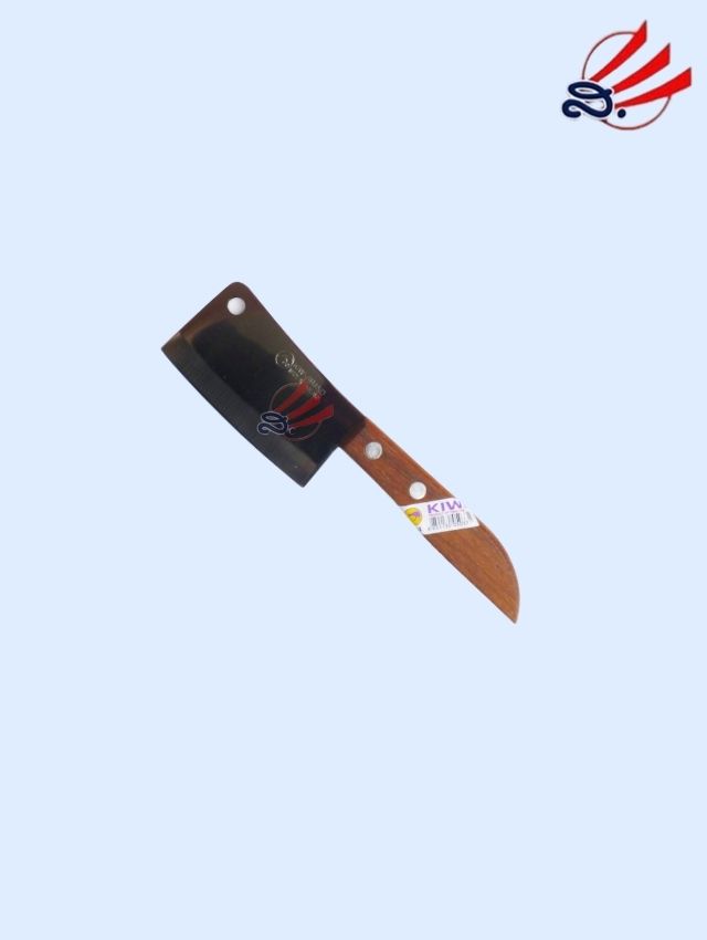 Kiwi Knife มีดKiwi มีดสับจิ๋วสแตนเลสกีวี 504 ด้ามไม้ 3"
