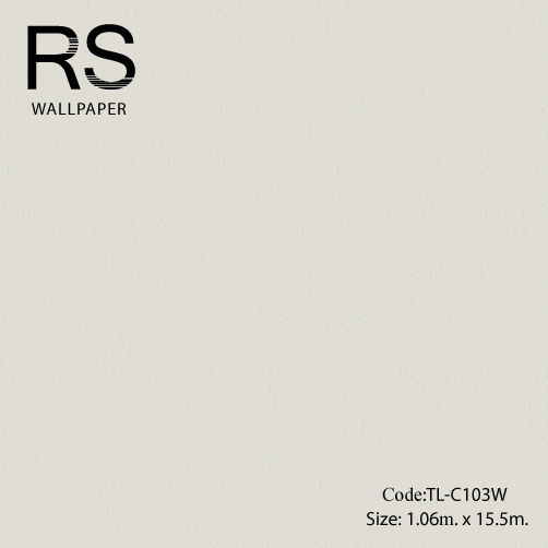วอลเปเปอร์เทกเจอร์ปูนพื้นสีเทาอมขาว TL-C103W
