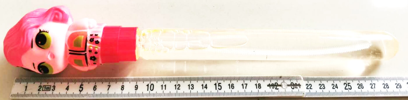 กระบองเป่าฟองสาวซิ่งใหญ่ 30 ซม.(1x24)