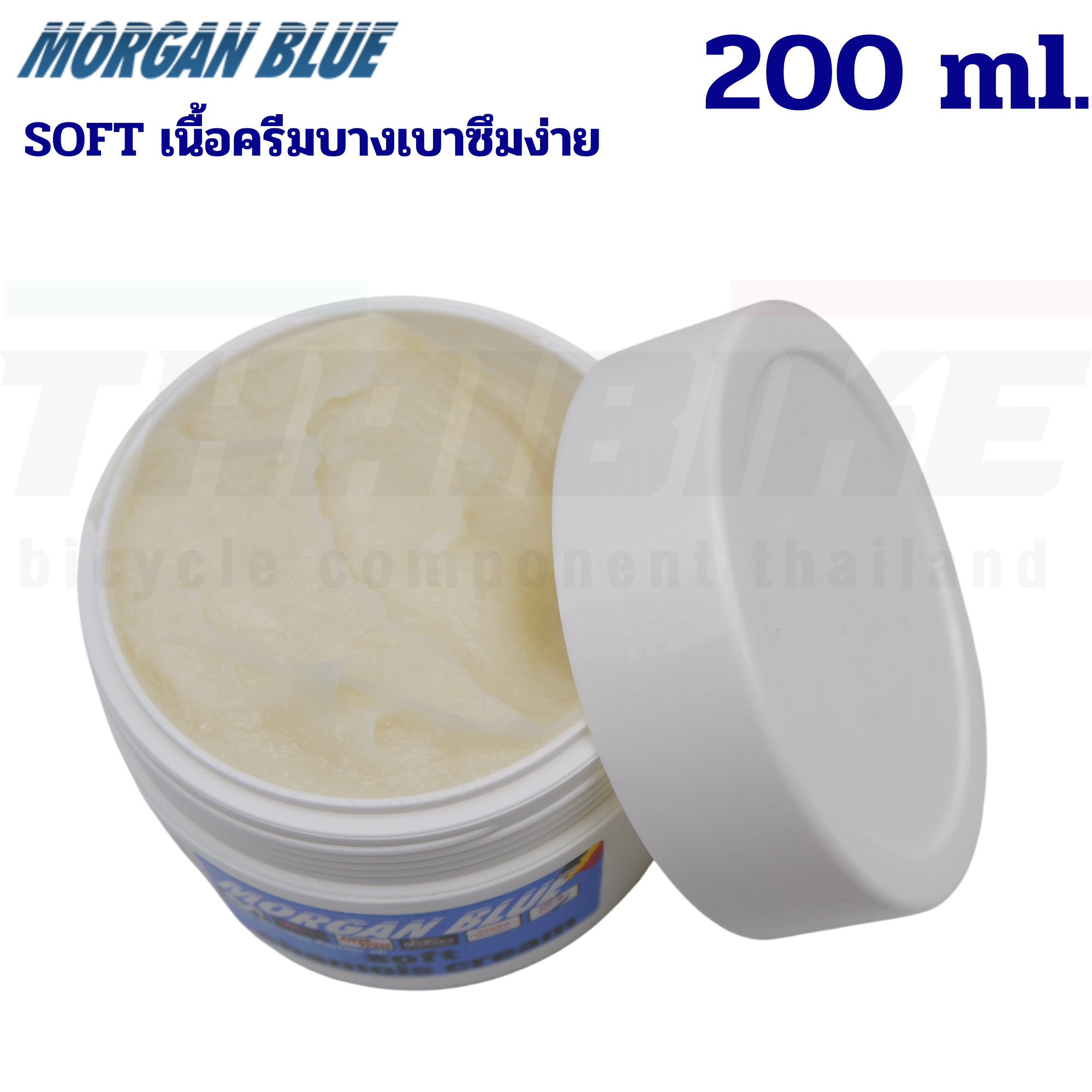 ครีมทาลดการเสียดสี MORGAN BLUE Chamois Cream แบบ SOFT และ SOLID ครีมทาขาปั่นจักรยาน