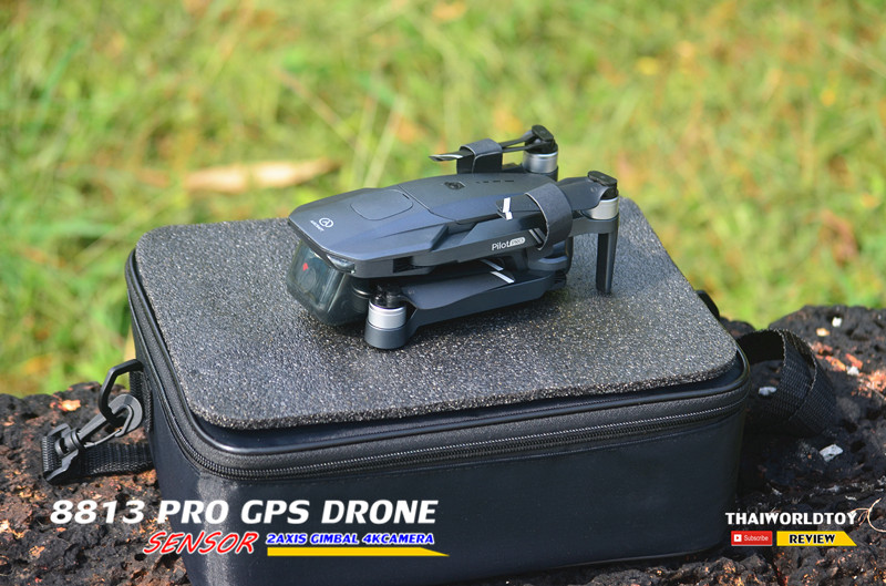 Mini 8813 GPS Drone+Sensor+4KCamera (โดรนมีระบบป้องกันการชน)