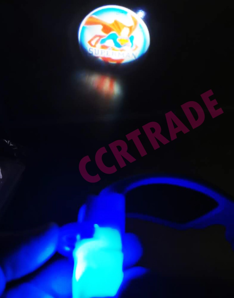 แว่นโปรเจคเตอร์ฮีโร่ DC แผงครอบ 17.5x22 ซม.(ลิขสิทธิ์แท้)