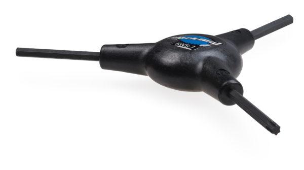 Park Tool 3-WAY HEX AND TORX® COMPATIBLE WRENCH,AWS-7