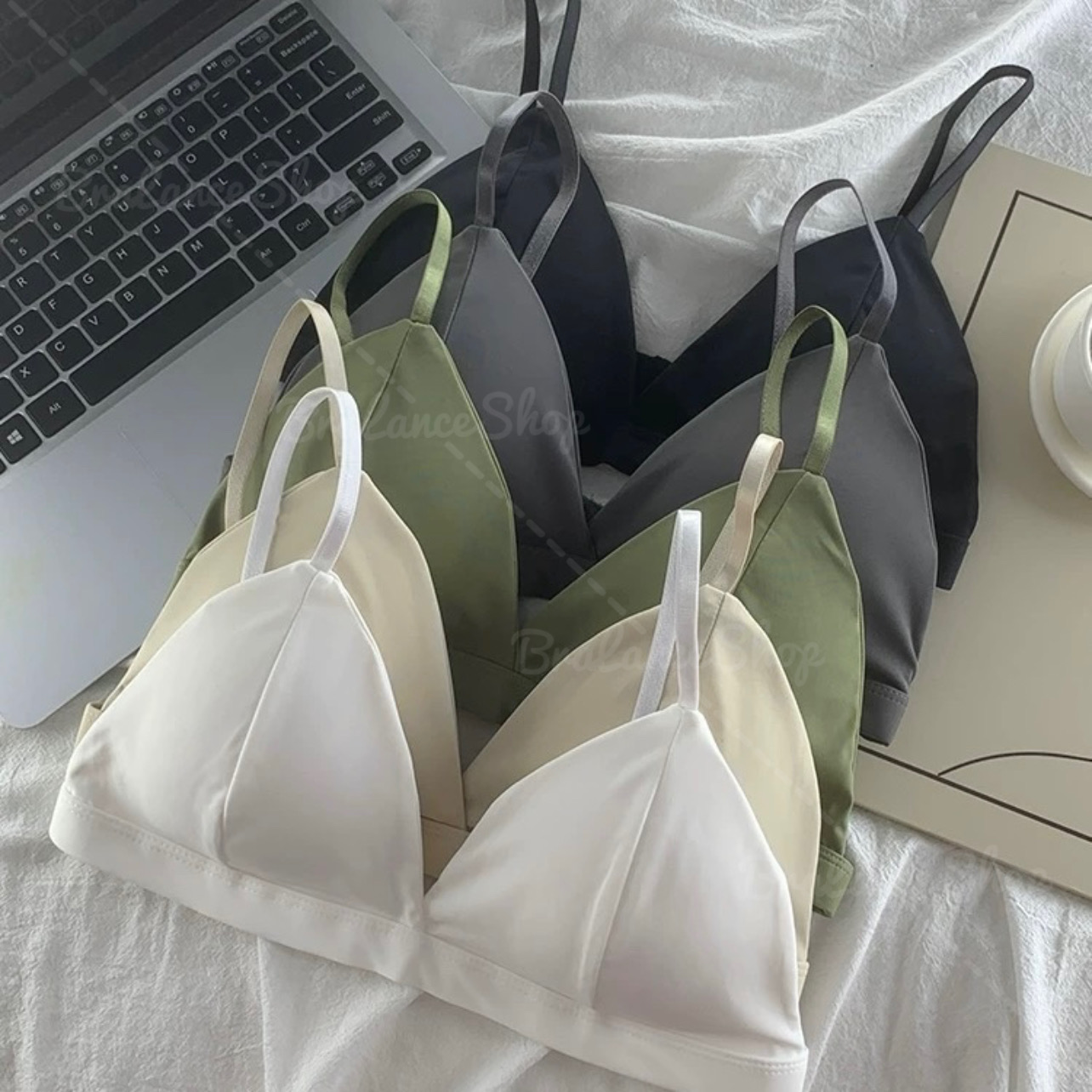 BLS✿6757 บราไร้โครงแฟชั่น