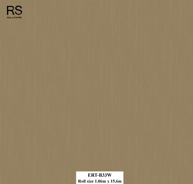 วอลเปเปอร์ สีน้ำตาลทอง ERT-B33W