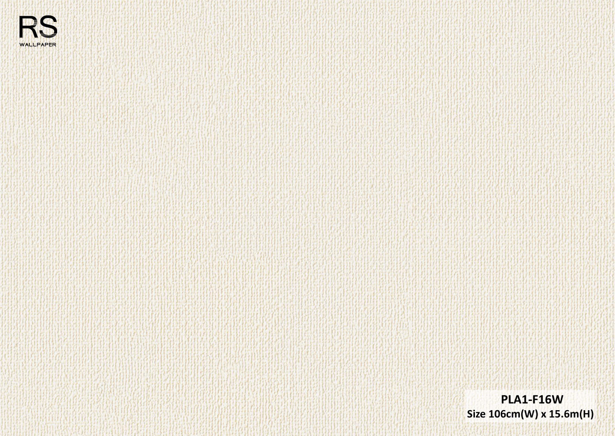 วอลเปเปอร์ สีครีมเบจ PLA1-F16W