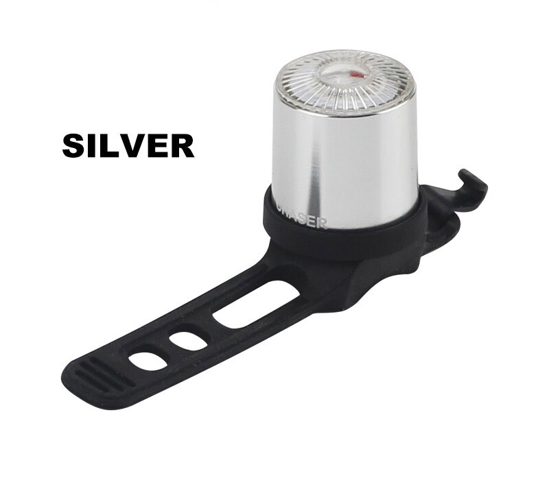 ไฟท้ายจักรยานแบบแม่เหล็ก ชาร์จ USB magnet ไฟสองสี ติดหมวก ติดหลักอาน