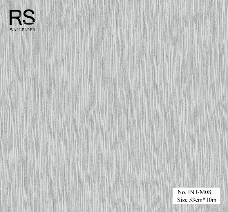 วอลเปเปอร์ มีเทกเจอร์ สีเทา No.INT-M08
