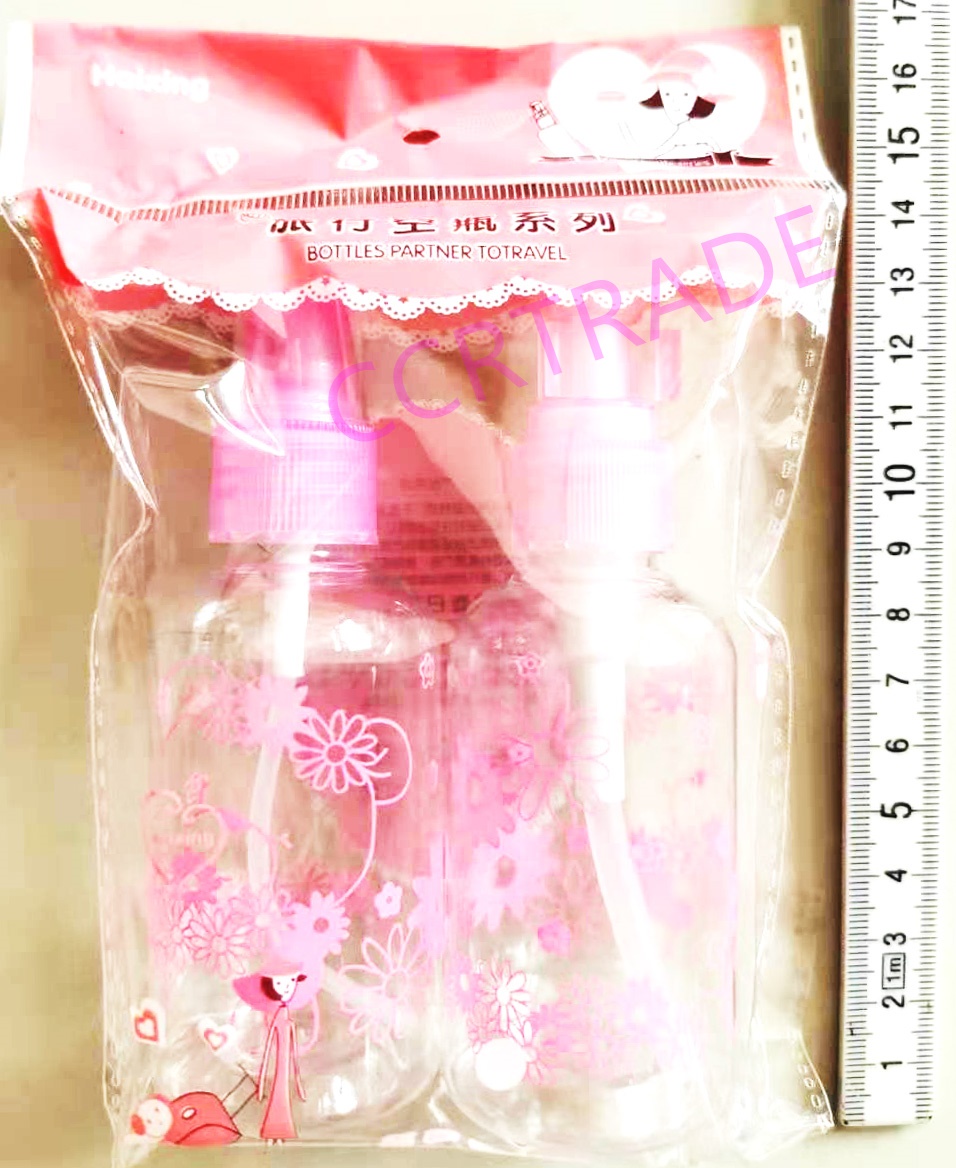 ขวดปั้มฝาล็อค+ขวดสเปร์ย 100 ML.