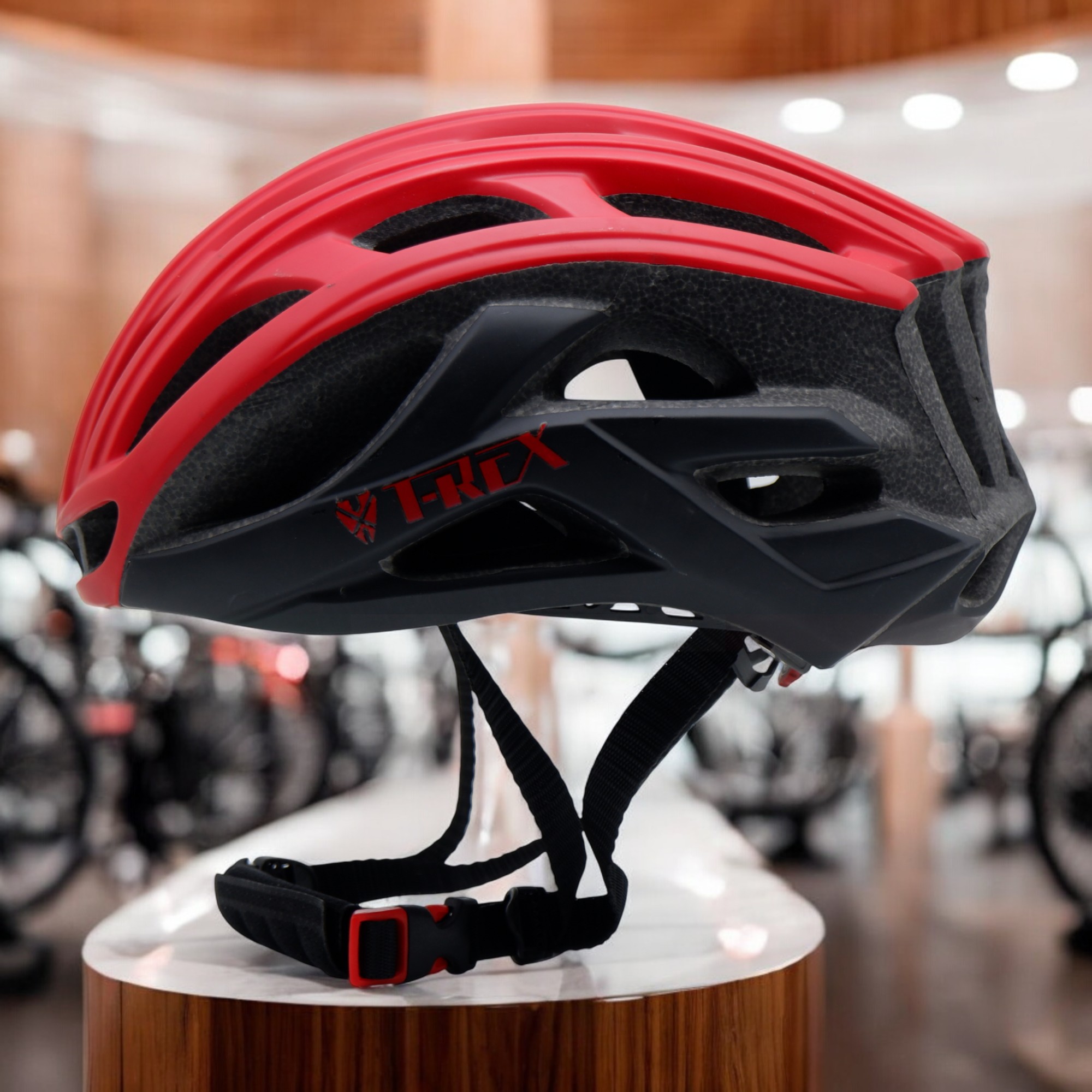 หมวกกันน็อคจักรยานเสือหมอบ เสือภูเขา T-REX N1939 อินโมล