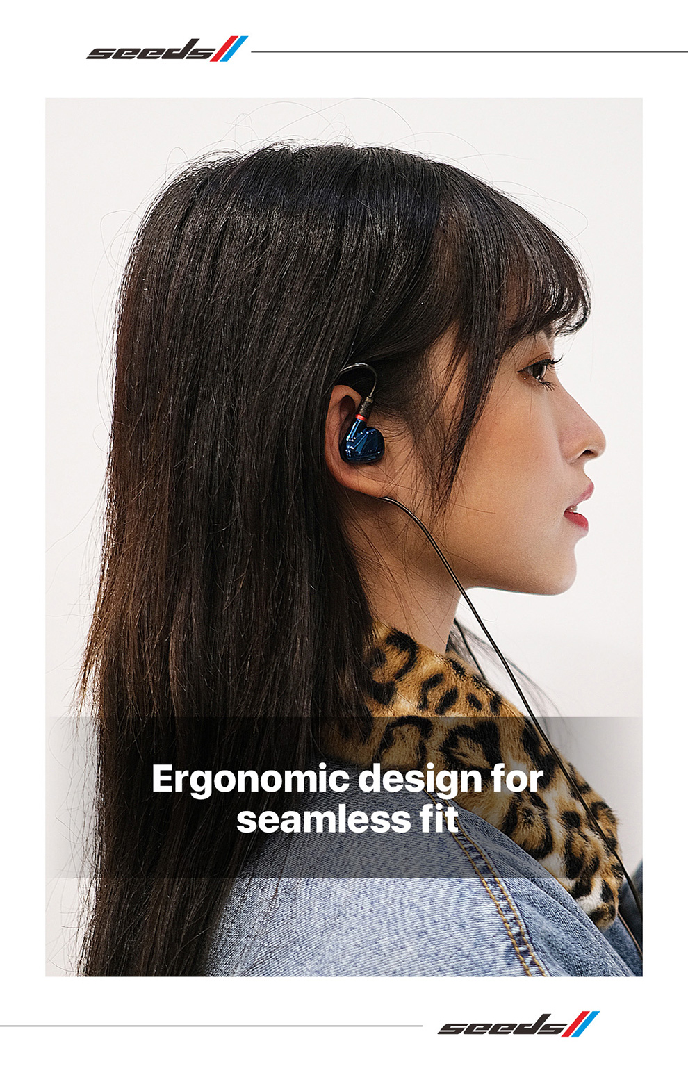 ขาย Hiby Seed 2 หูฟัง Dynamic รองรับ Hi-Res บอดี้ Pure copper สายชุบเงินถัก 4