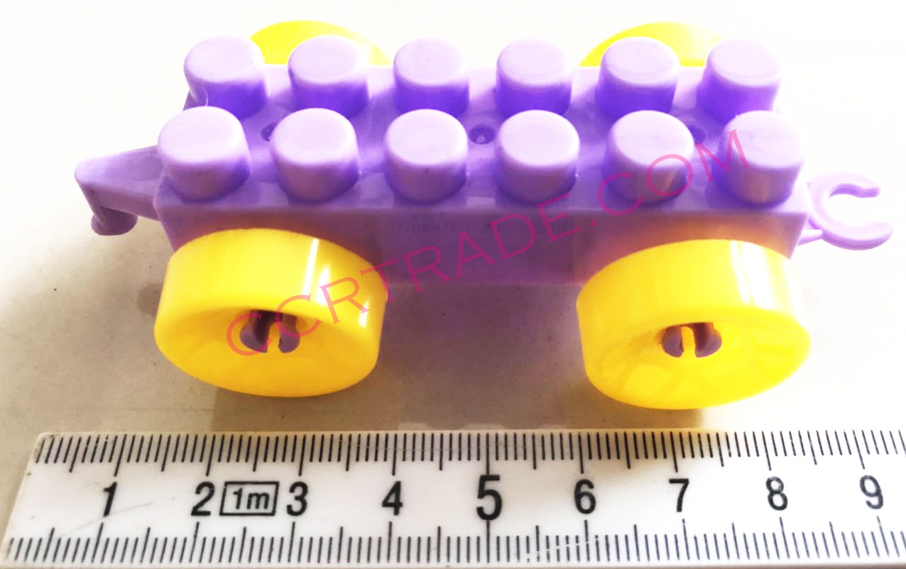 ตัวต่อสีสด 26 ชิ้นกล่อง 21 ซม.