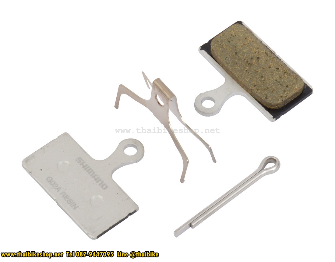 แผ่นยางเบลค XTR/XT, BR-M9000/M8000, RESIN, W/O FIN, ไม่มีปีกระบายความร้อน จักรยาน