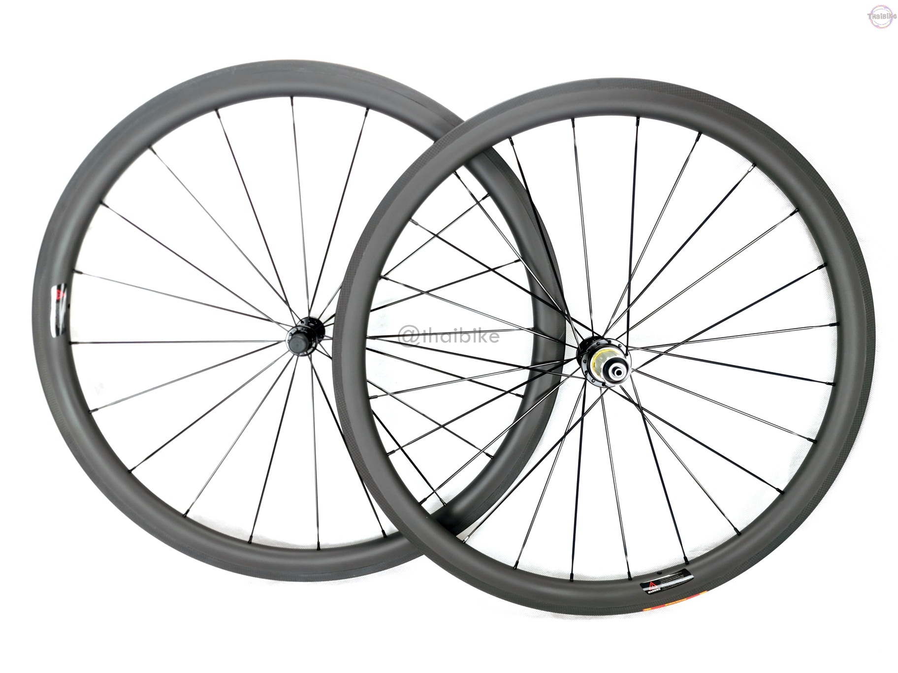 ประกัน 1 ปี ล้อเสือหมอบคาร์บอน ดุม POWERWAY R13 ขอบ 38/38