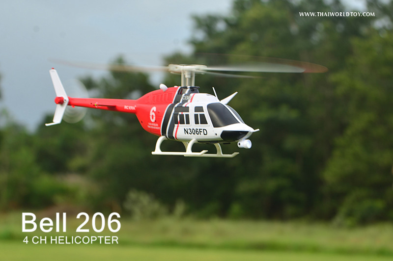 Bell 206 Rc Helicopter 4ch