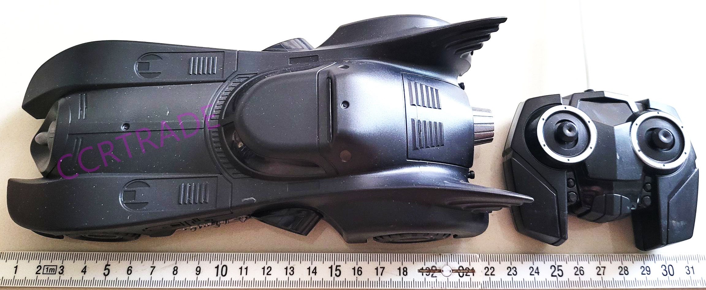 รถแบทแมนบังคับ+รีโมทกล่อง 15x27 ซม.(1x3)