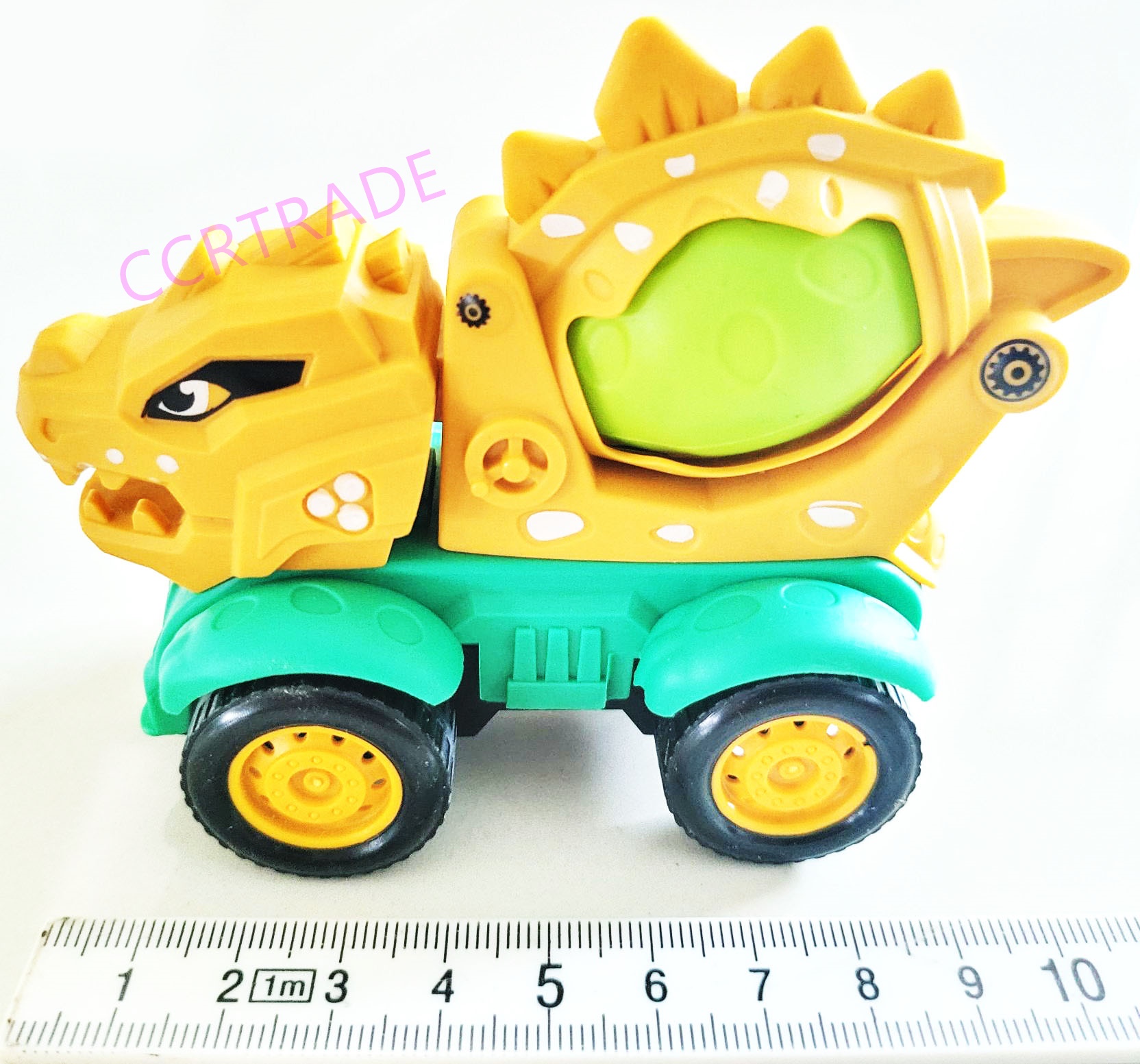 รถไดโนเสาร์ก่อสร้าง มีลานกล่อง 34 ซม.(งานห้าง)