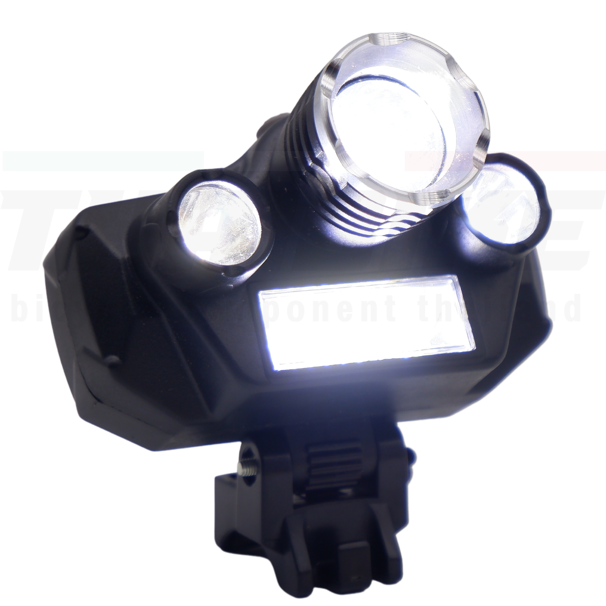 ไฟหน้าจักรยานชาร์จ USB 8812 แถมถ่าน 18650