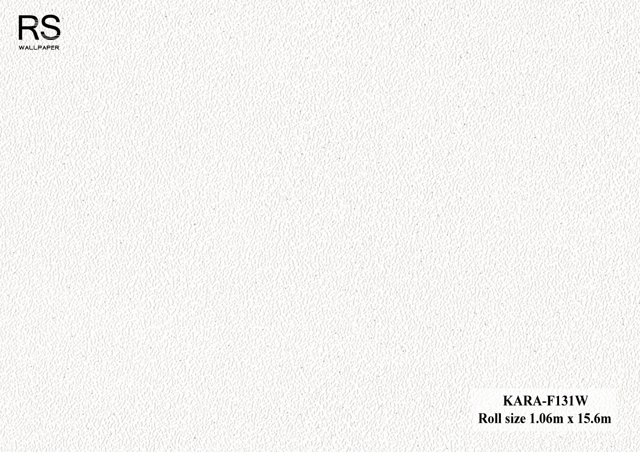 วอลเปเปอร์ สีขาว KARA-F131W