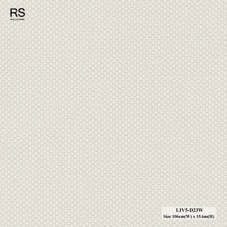 วอลเปเปอร์ลายผ้า สีน้ำตาลอ่อน LIV5-D23W