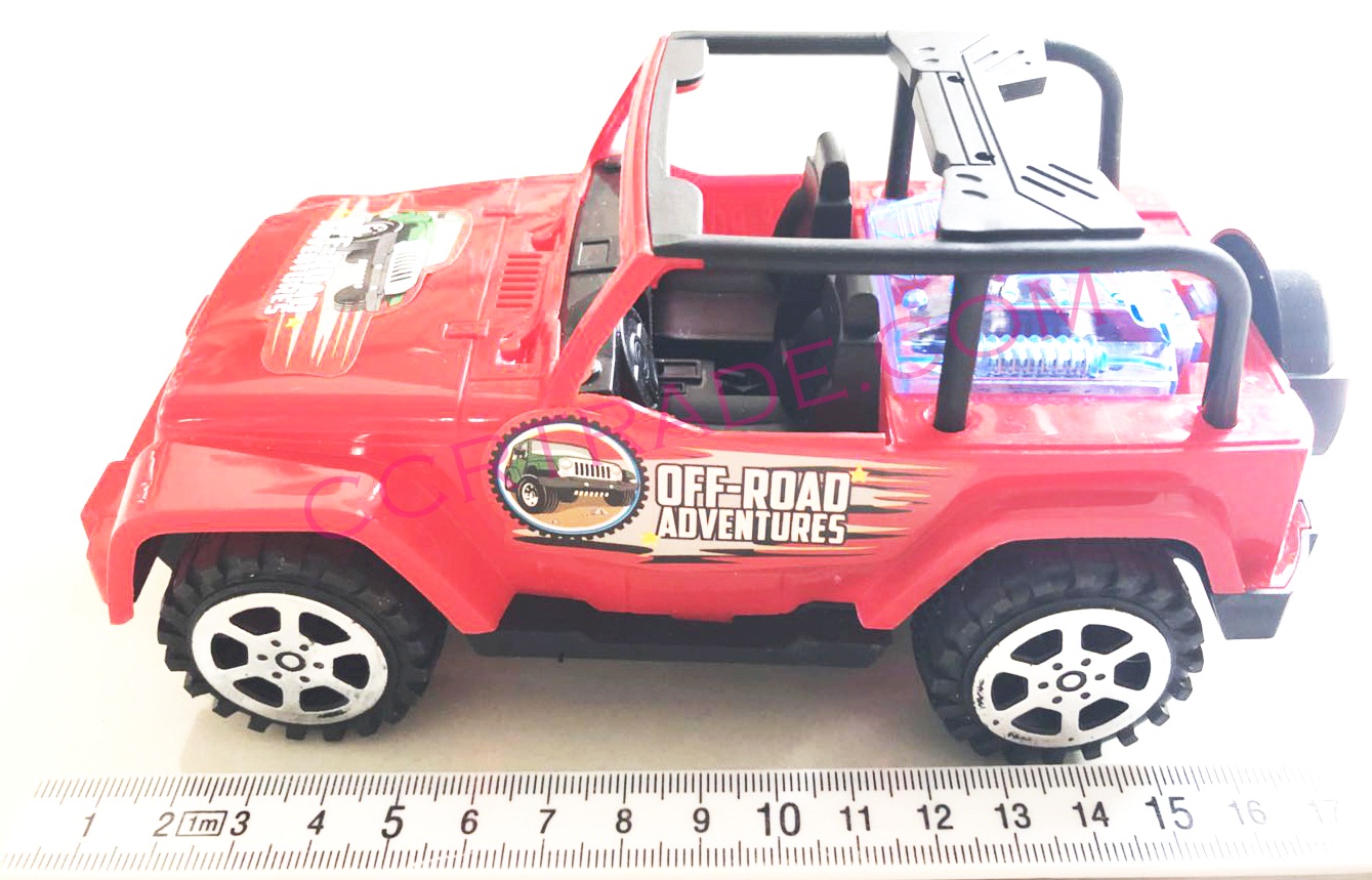 รถจิ๊บสีสด มีลาน 18 ซม.