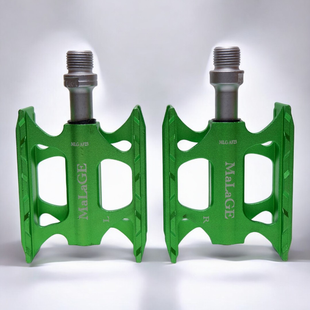 🚴♂️ บันไดจักรยาน MALAGEAF23 – อะลูมิเนียมCNCน้ำหนักเบา หมุนลื่นเกาะเท้าแน่นทุกทาง