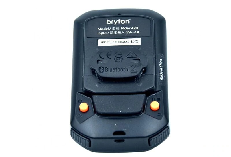 ไมล์วัดความเร็วจักรยาน แบบ GPS Bryton Rider 420E 420T พร้อมชุดวัดรอบขาและหัวใจ
