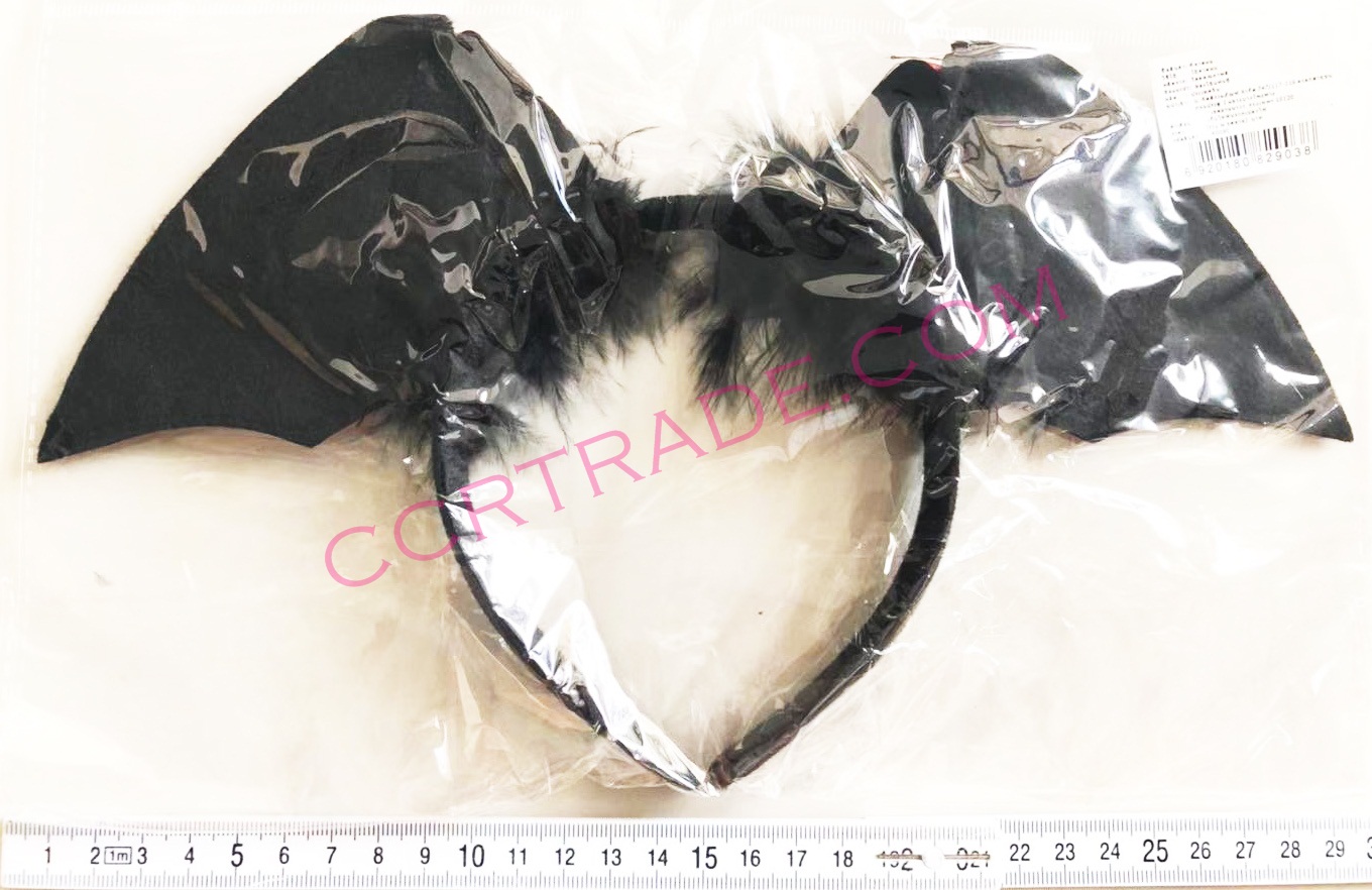 คาดผมปีกค้างคาว 18x30 ซม.