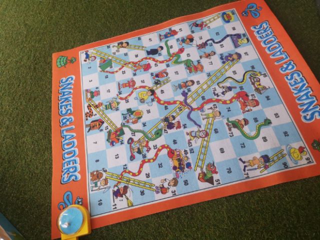 เกมบันไดงูยักษ์ เกมบันไดงูจัมโบ้ บันไดงู เกมบันไดงูไซค์ใหญ่ พร้อมส่ง