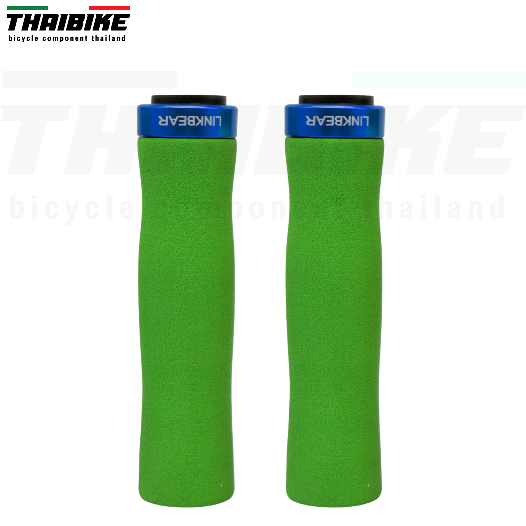 ปลอกแฮนด์จักรยานโฟม LINKBEAR แบบมีตัวล็อคปลายแฮนด์ THAIBIKE