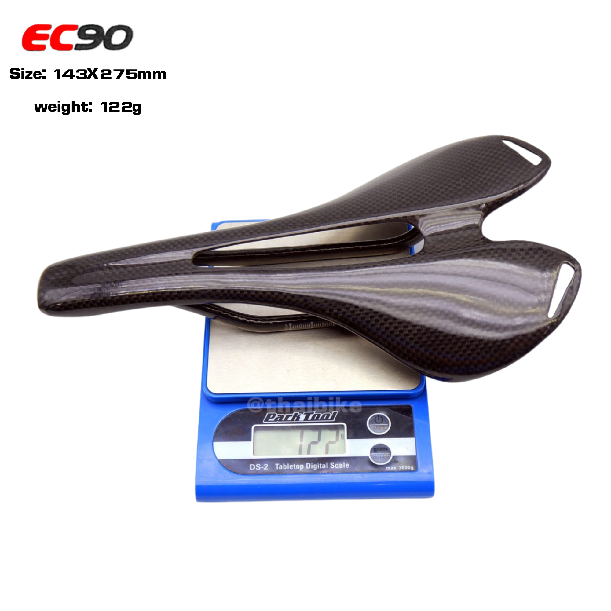 อานจักรยาน FULL CARBON EC90 รางคาร์บอน น้ำหนักเบา