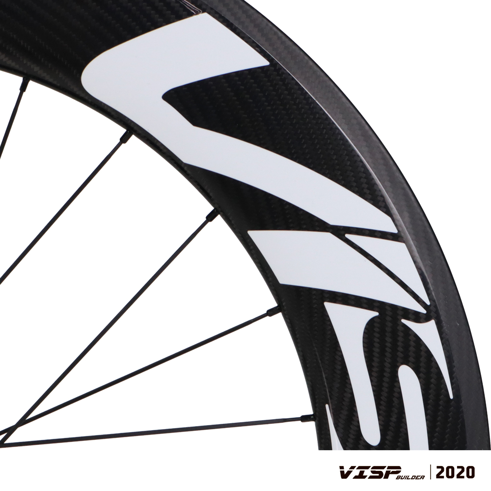 ล้อจักรยานเสือหมอบคาร์บอน VISP ECO SERIES 2020 Rim 60/88 MM