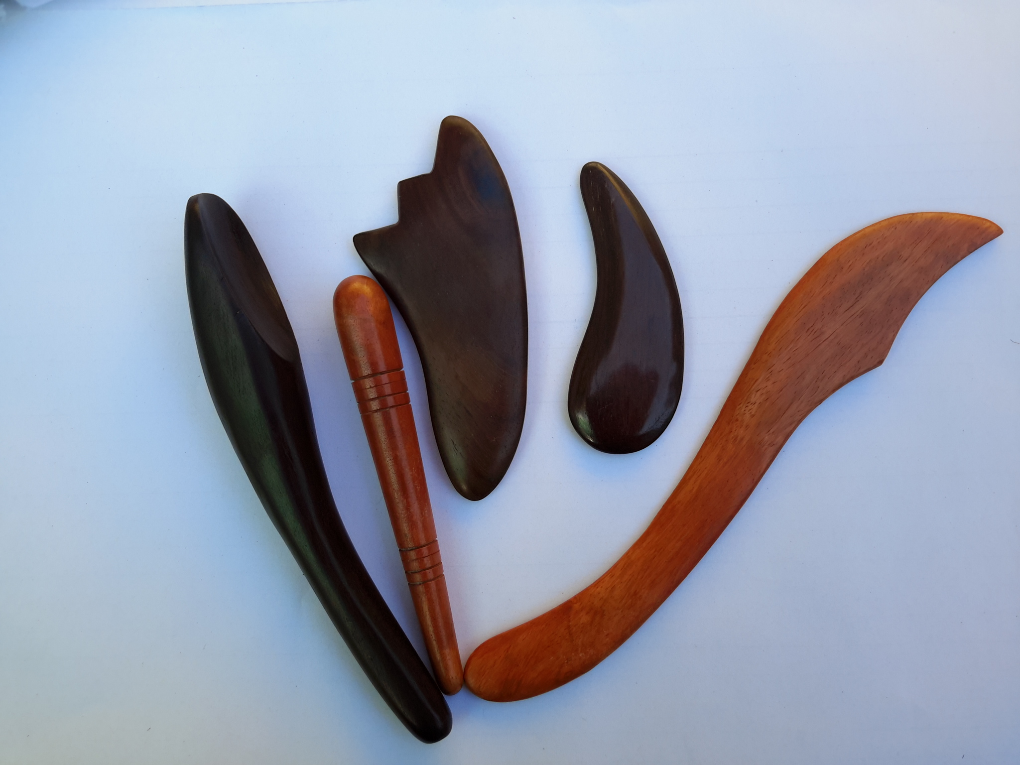 ไม้นวดร่างกายกดจุด จำนวน 5 ชิ้น