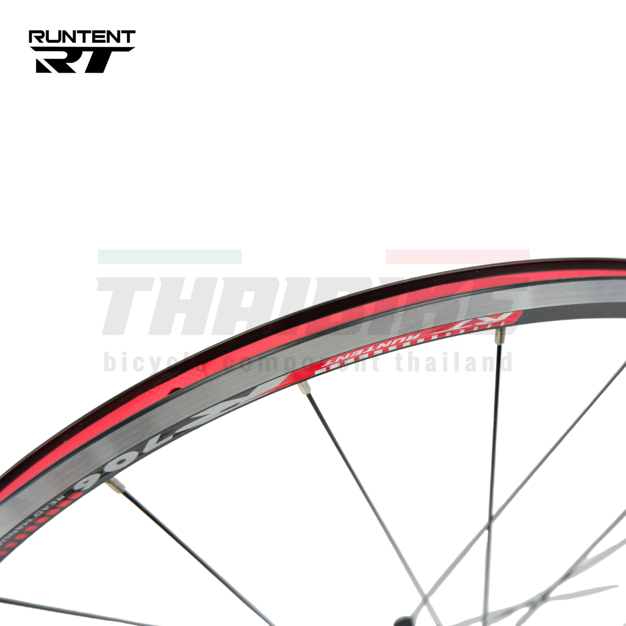 ล้อจักรยานเสือหมอบอลูมิเนียม 700C RUNTEN R706