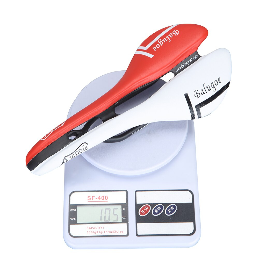 อานจักรยานราง คาร์บอน หุ้มหนัง BALUGOE EC90 New Carbon Bike Saddle