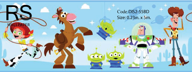 บอร์เดอร์ลายการ์ตูน ดิสนีย์ TOY STORY DIS2-D55BD