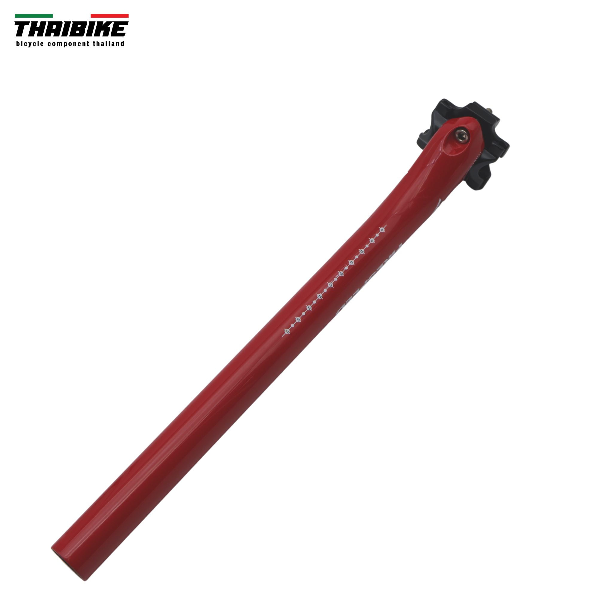 หลักอานจักรยานคาร์บอนเยื้องหลังยี่ห้อ FIRESPEED 27.2x350 31.6x350